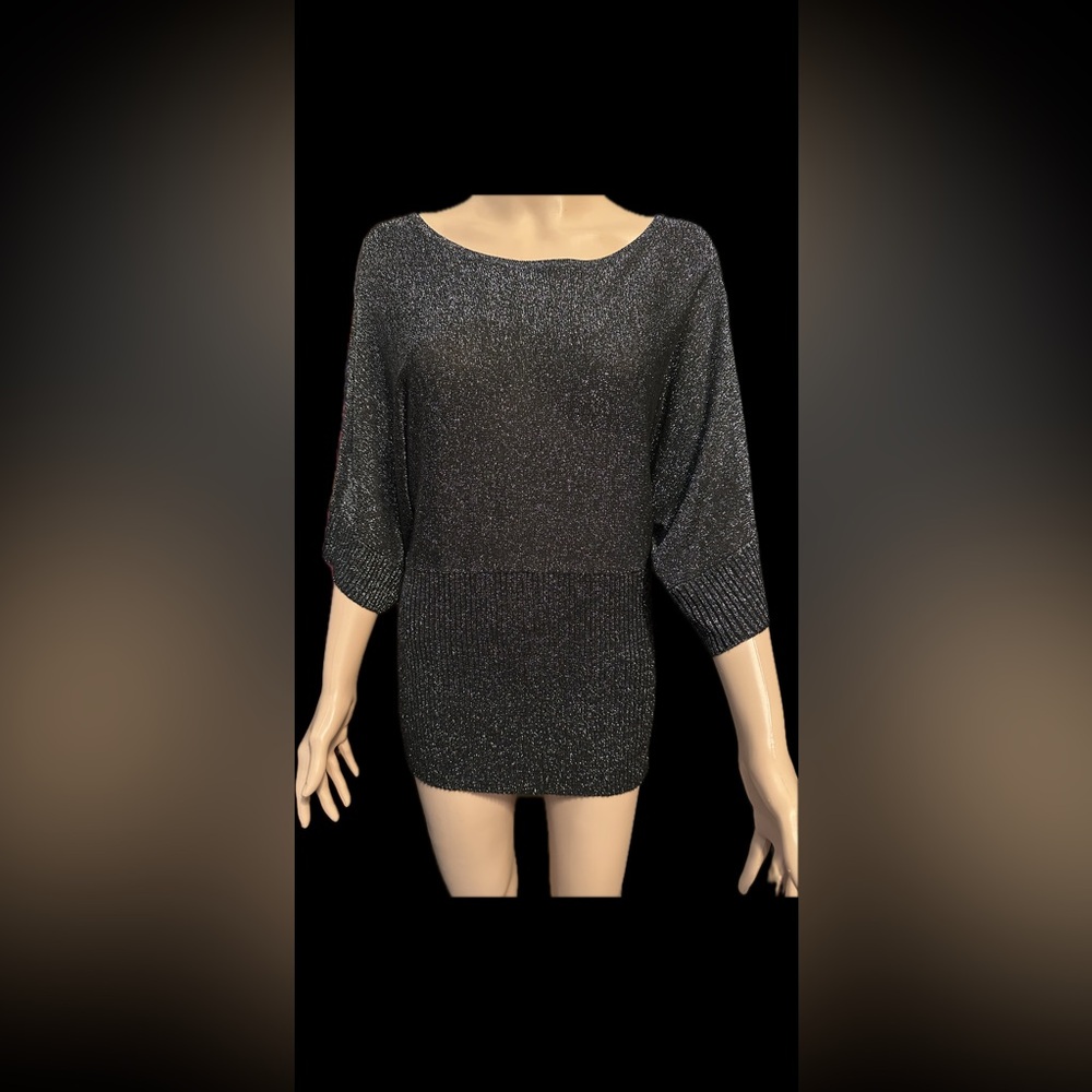 Willi Smith Sparkle Stretch Top